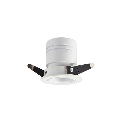 Spot de Embutir Nordecor Lun Redondo Led Alto IRC 90 10W Bivolt