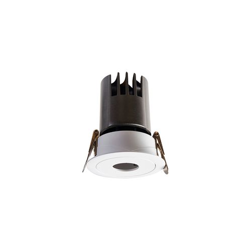 Spot de Embutir Nordecor Zaon Redondo Led Alto IRC 97 7W Bivolt