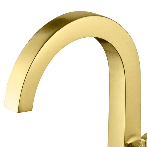 Torneira Docol City 876372 de Bancada Ouro Escovado