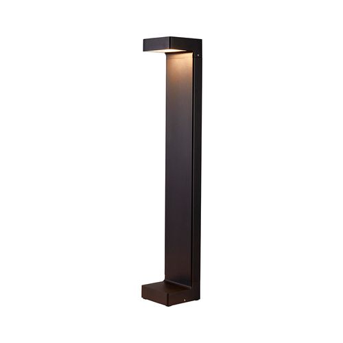 Luminária de Jardim Nordecor Elon 6490 60cm Led 5W Bivolt Preto 3000K Luz Amarela
