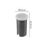 embutido-de-solo-led-nordecor-redondo-pazo-6152-1w-bivolt-preto-branco-3000k-luz-amarela-3