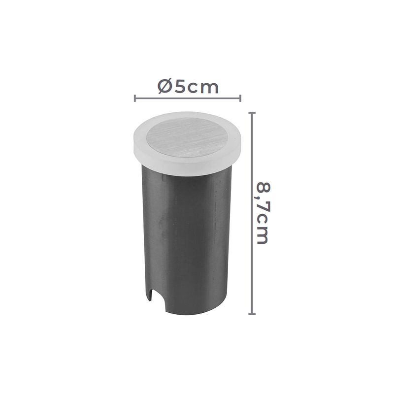 embutido-de-solo-led-nordecor-redondo-pazo-6152-1w-bivolt-preto-branco-3000k-luz-amarela-3