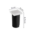 embutido-de-solo-led-nordecor-quadrado-pazo-6153-1w-bivolt-preto-branco-3000k-luz-amarela-2