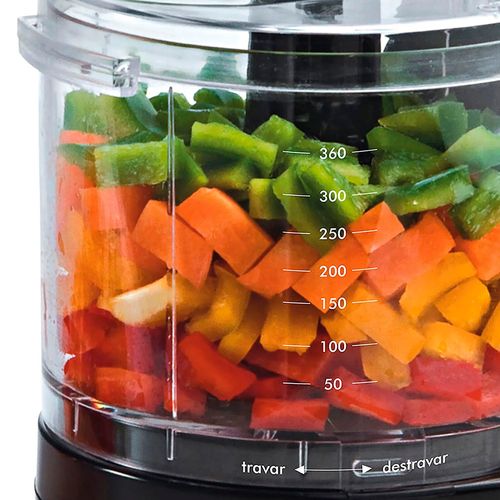Mini Processador de Alimentos Britânia 2P 160W Preto