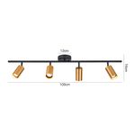 spot-trilho-de-sobrepor-kalla-nordecor-2439-mr16-gu10-dourado-preto-bivolt-4