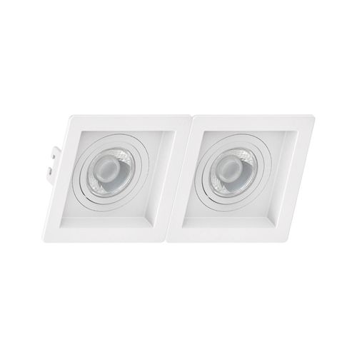 Spot de Embutir Recuado Linked Save Energy para 2 Lâmpadas Par 20 E27 Bivolt