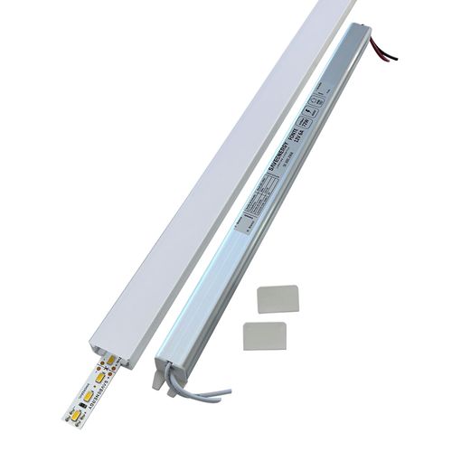Perfil de Led de Sobrepor Save Energy LLS Flex II 3 Metros com LED 5700K Luz Branca