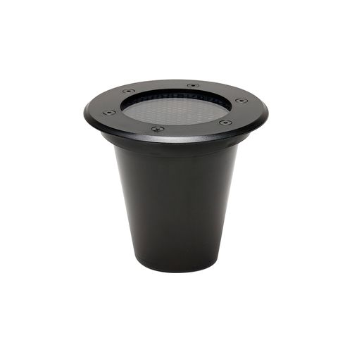 Embutido de Solo Led Save Energy 12W Bivolt Jet Black 2700K Luz Amarela
