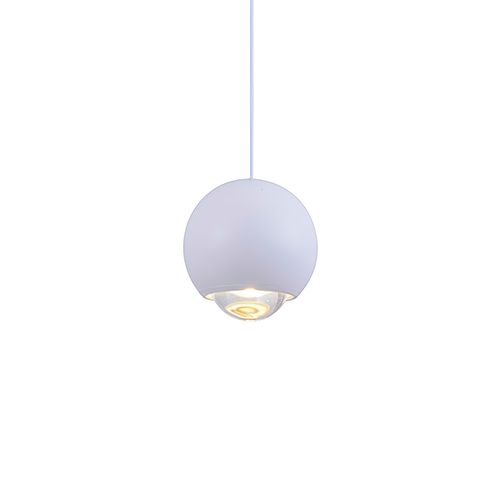 Lustre Pendente Nordecor Muna 2699 Branco Led Bivolt