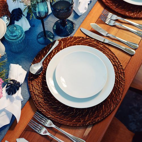 Aparelho de Jantar Tramontina Sophia 20 Peças em Porcelana Branca