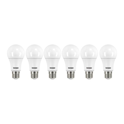 Kit 6 Lâmpadas Led Taschibra TKL 100 17W E27 Bivolt