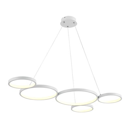 Lustre Pendente Astraled Syna PL-9838 Branco Led Bivolt