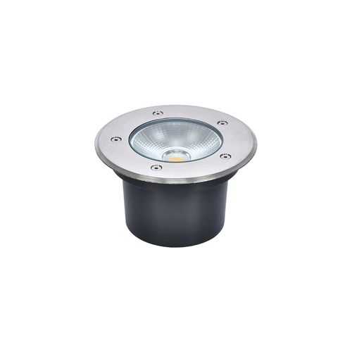 Embutido de Solo Led Astraled ES-6915 Felis 20W Bivolt Prata 3000K Luz Amarela