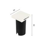 balizador-astraled-zahoor-quadrado-de-embutir-led-1w-bivolt-branco-2