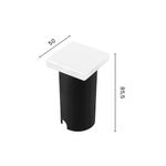 balizador-astraled-wezen-quadrado-de-embutir-led-1w-bivolt-branco-2
