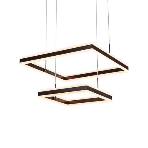Lustre Pendente Sindora DCD03047 Preto Led Bivolt