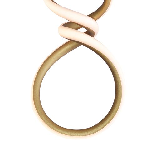 Lustre Pendente Sindora DCD03254 Dourado Led Bivolt
