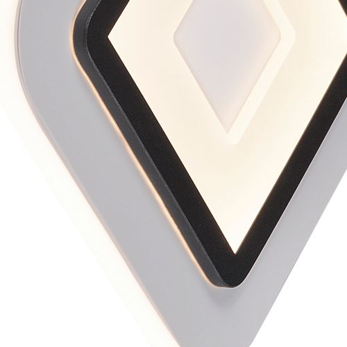 Arandela Sindora DCB03062 Led Branca / Preta Bivolt