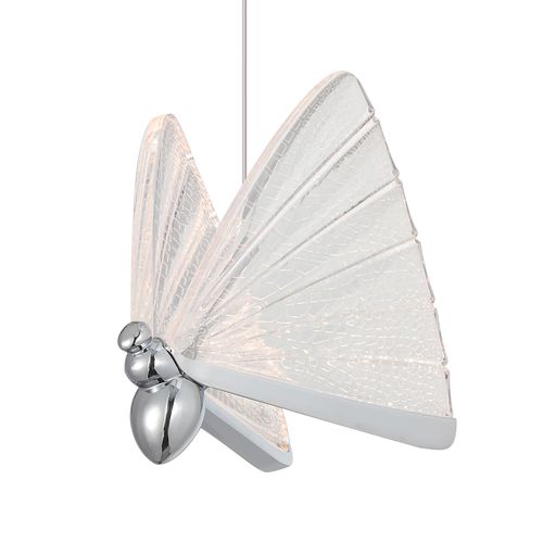 Lustre Pendente Sindora QD05102 Cromado Led Bivolt
