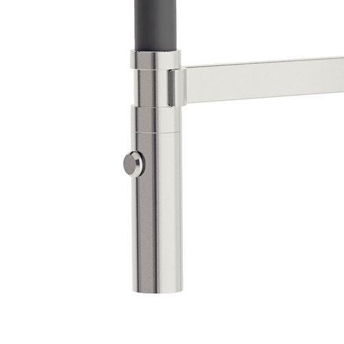 Torneira Misturador Monocomando Tramontina Versatile Black 94520034 Bica Flexível de Bancada Preta