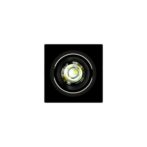 Spot de Embutir de Led Taschibra Alltop MR11 Quadrado 3W Bivolt Preto