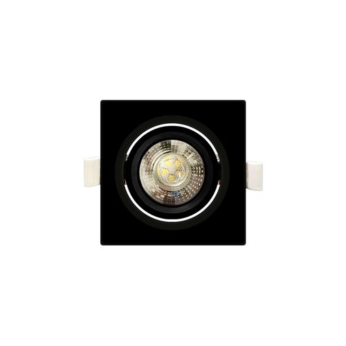 Spot de Embutir de Led Taschibra Alltop MR16 Quadrado 5W Bivolt Preto