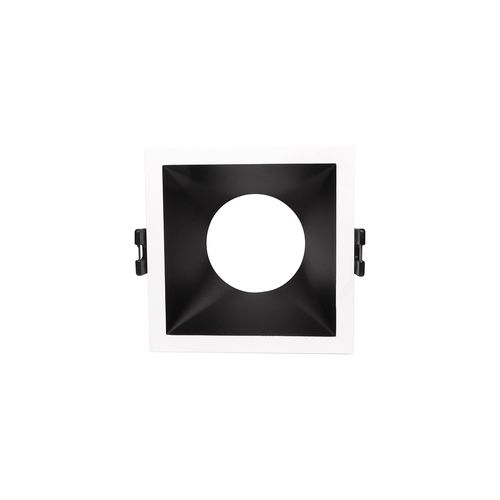 Spot de Embutir Recuado Taschibra Piazza MR16 GU10 Quadrado Bivolt