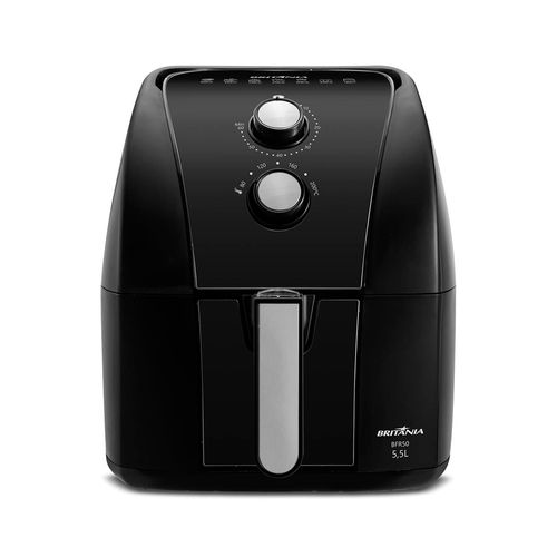 Fritadeira Elétrica Britânia Air Fryer BFR50 5,5L Preta