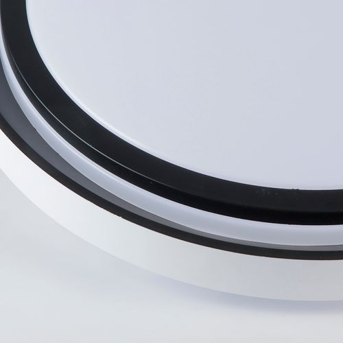 Plafon Nordecor Zony Redondo 2670 Led Bivolt Preto