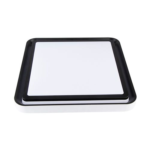 Plafon Nordecor Zony Quadrado 2672 Led Bivolt Preto