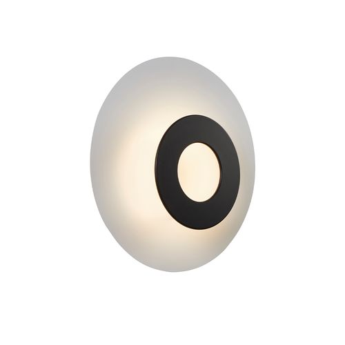 Plafon Nordecor Kote 2756 Led Bivolt Preto / Branco